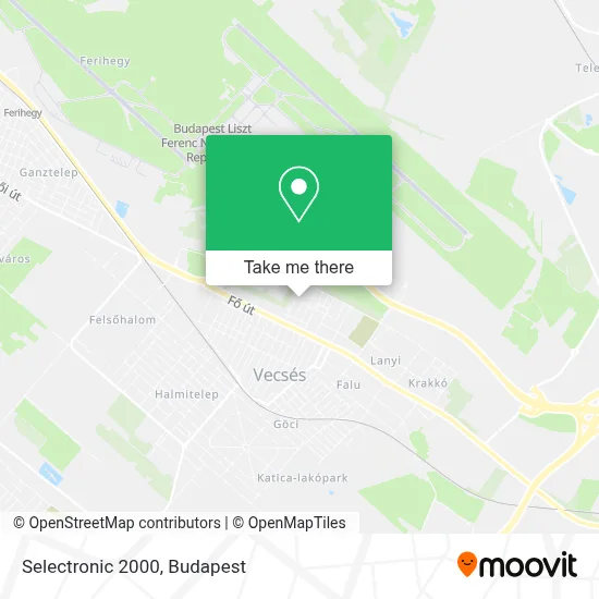 Selectronic 2000 map