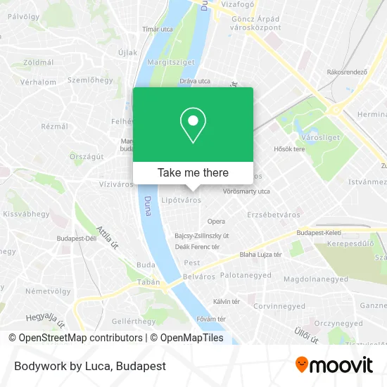 Bodywork by Luca map