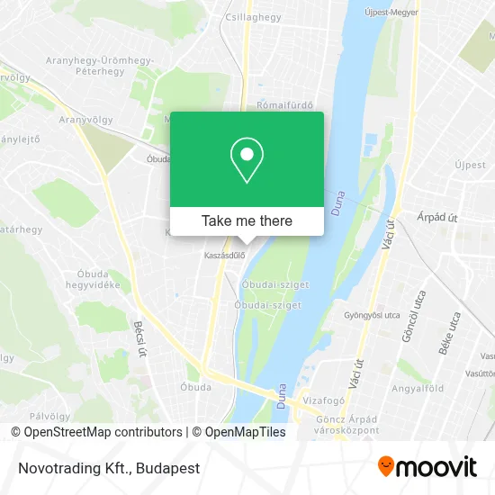 Novotrading Kft. map