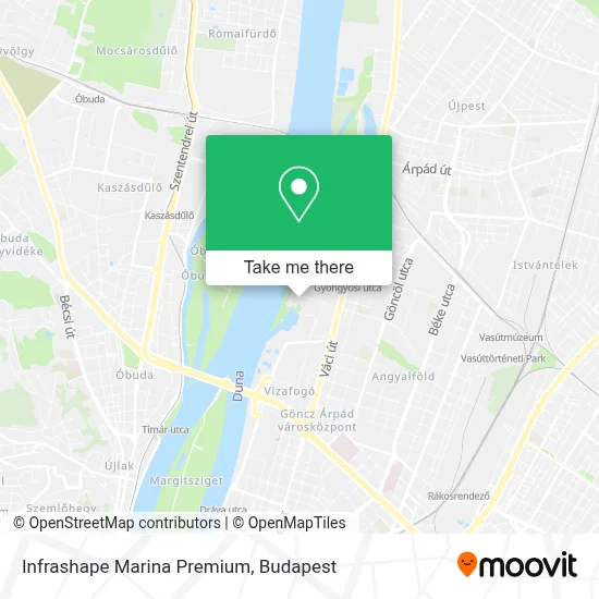 Infrashape Marina Premium map
