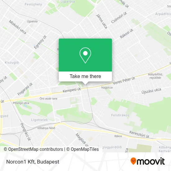 Norcon1 Kft map