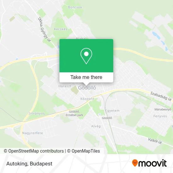 Autoking map