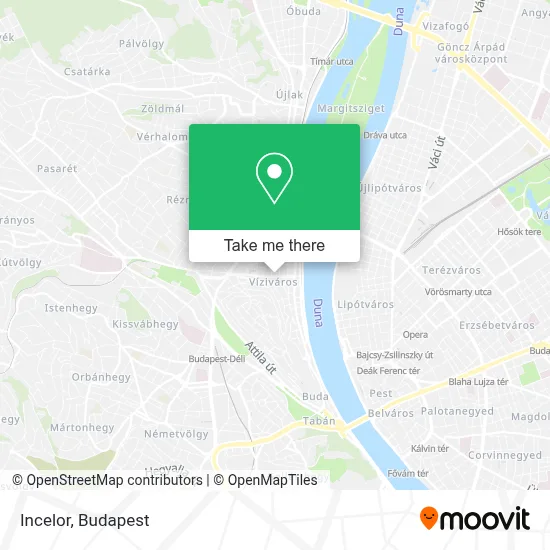 Incelor map
