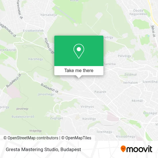 Gresta Mastering Studio map
