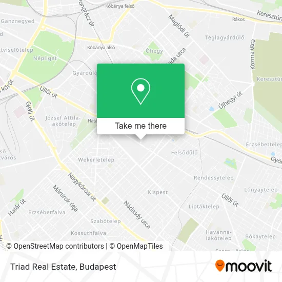 Triad Real Estate map