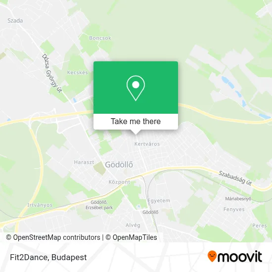 Fit2dance map