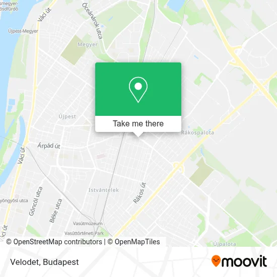 Velodet map