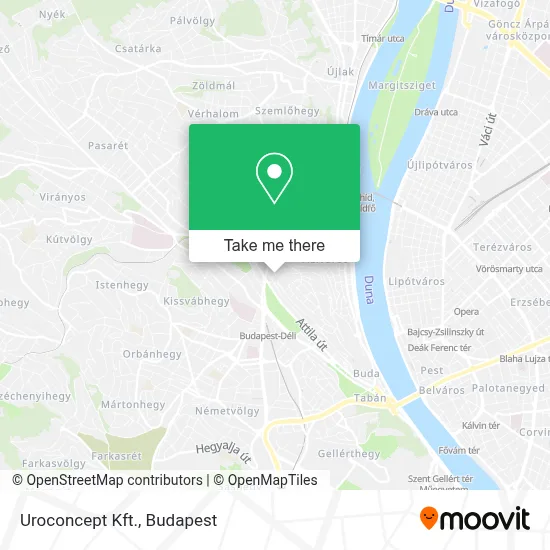 Uroconcept Kft. map