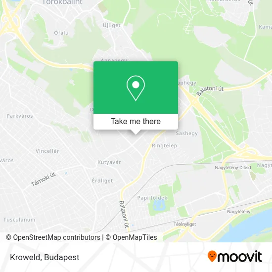 Kroweld map