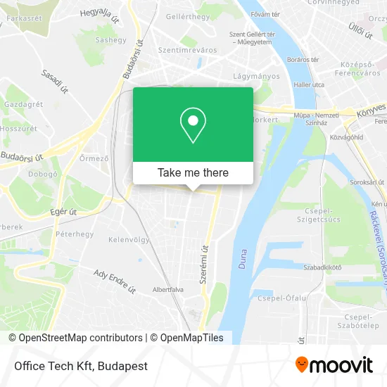 Office Tech Kft map