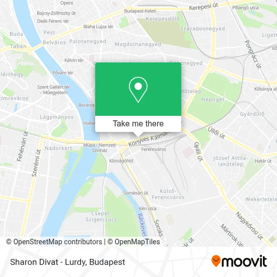 Sharon Divat - Lurdy map