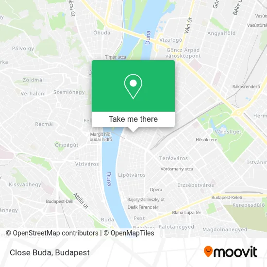 Close Buda map