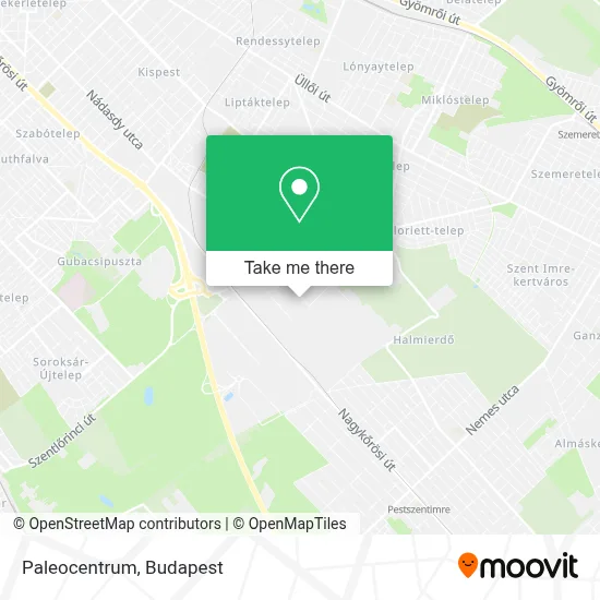 Paleocentrum map