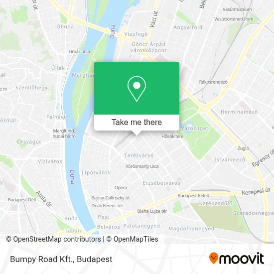 Bumpy Road Kft. map