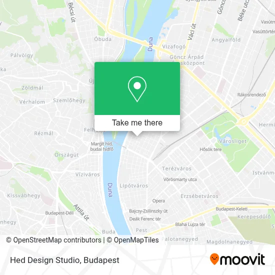 Hed Design Studio map