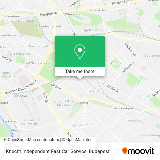 Knecht Independent Fast Car Service map