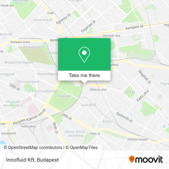 Innofluid Kft map