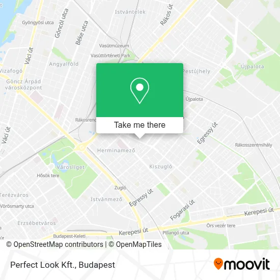Perfect Look Kft. map