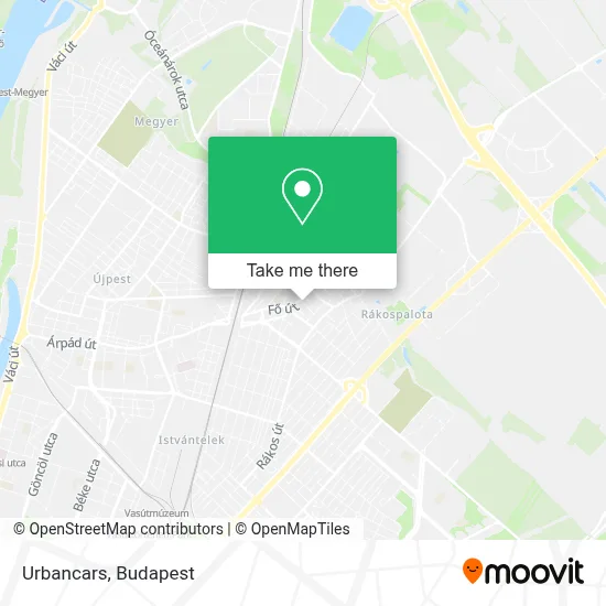 Urbancars map