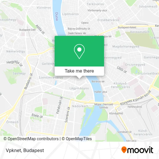 Vpknet map