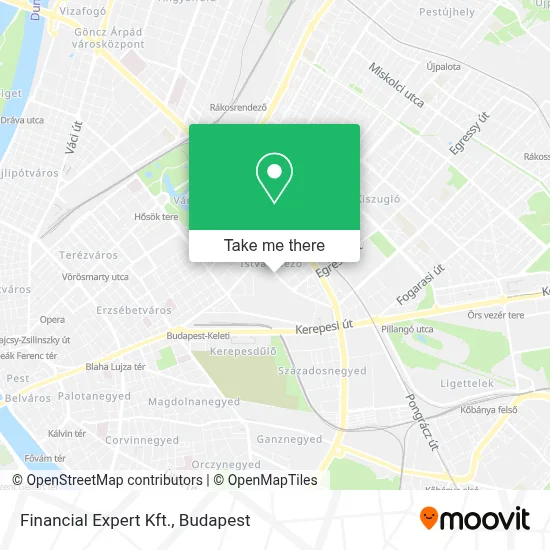 Financial Expert Kft. map