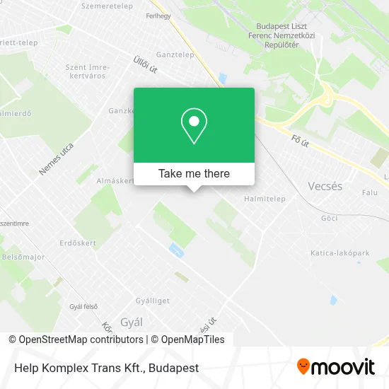 Help Komplex Trans Kft. map