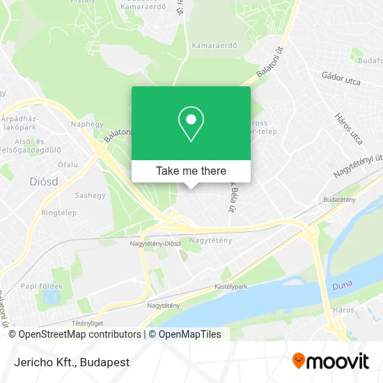 Jericho Kft. map