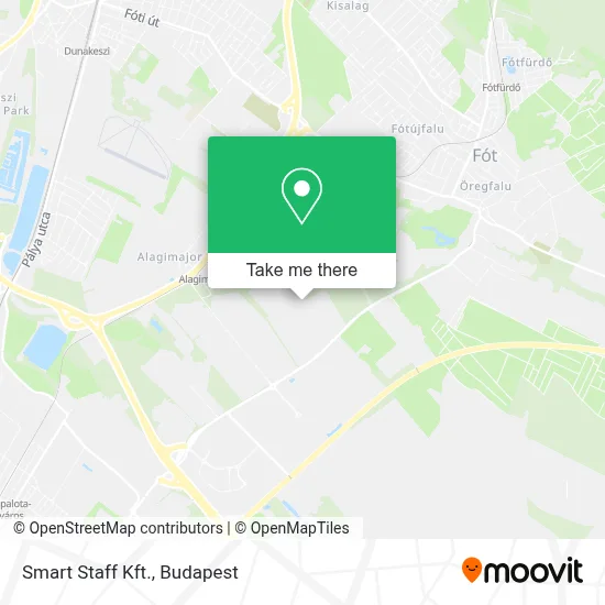 Smart Staff Kft. map