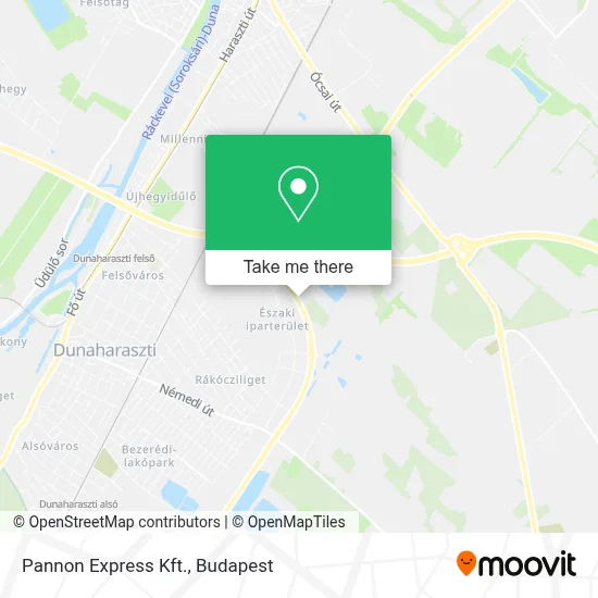 Pannon Express Kft. map