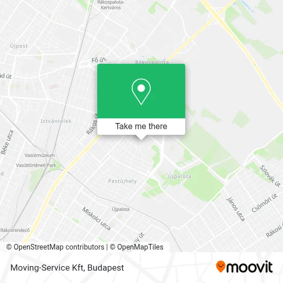 Moving-Service Kft map
