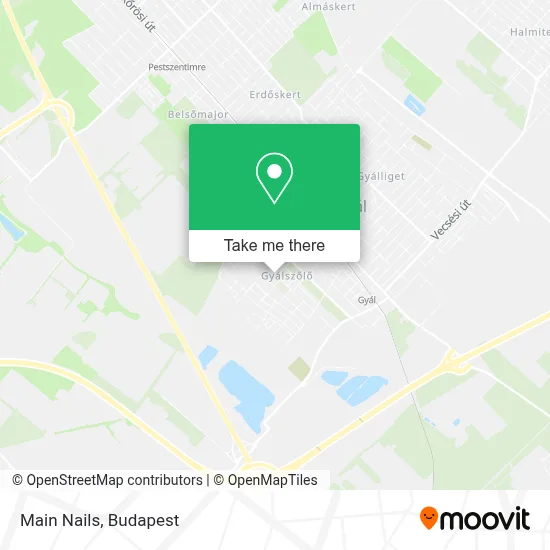 Main Nails map