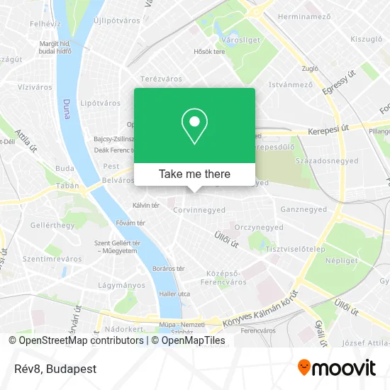 Rév8 map