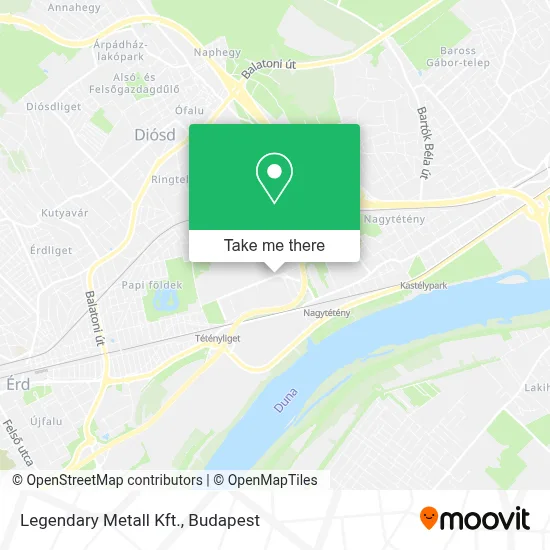 Legendary Metall Kft. map