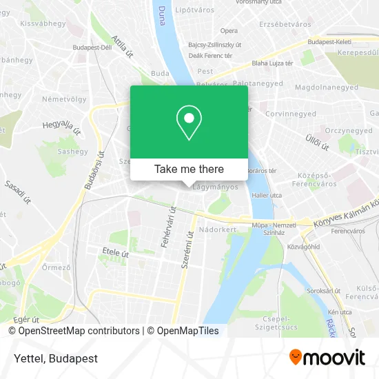 Yettel map