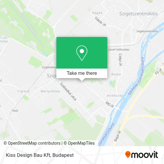 Kiss Design Bau Kft map