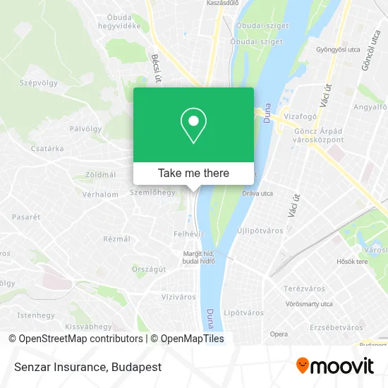 Senzar Insurance map