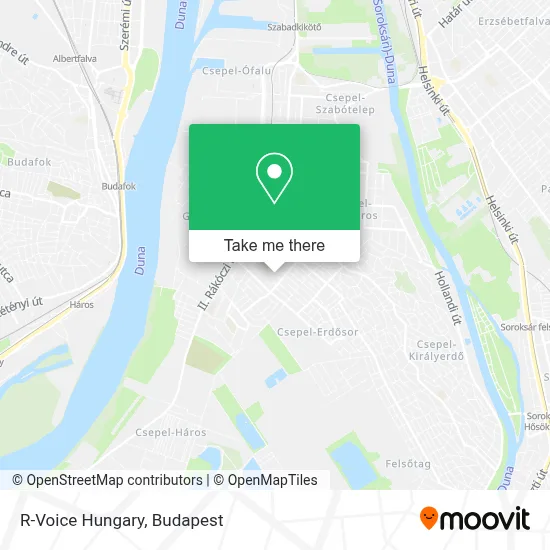 R-Voice Hungary map