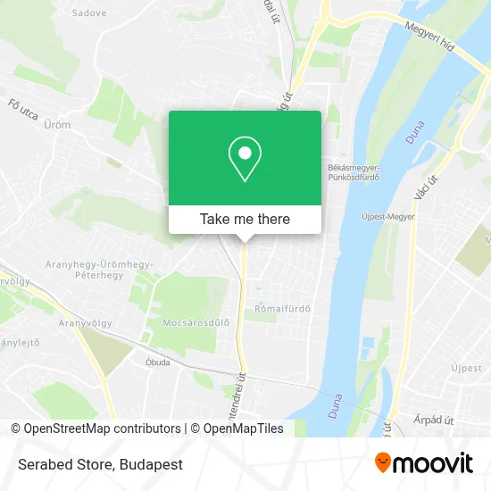 Serabed Store map