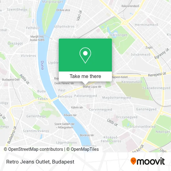 Retro Jeans Outlet map