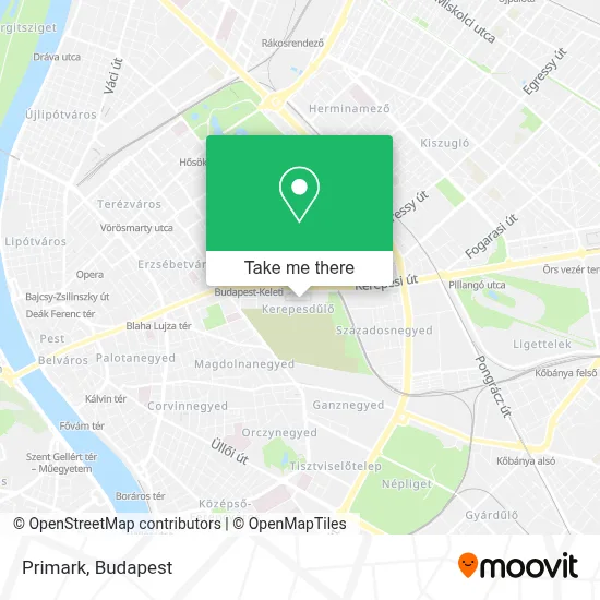 Primark map