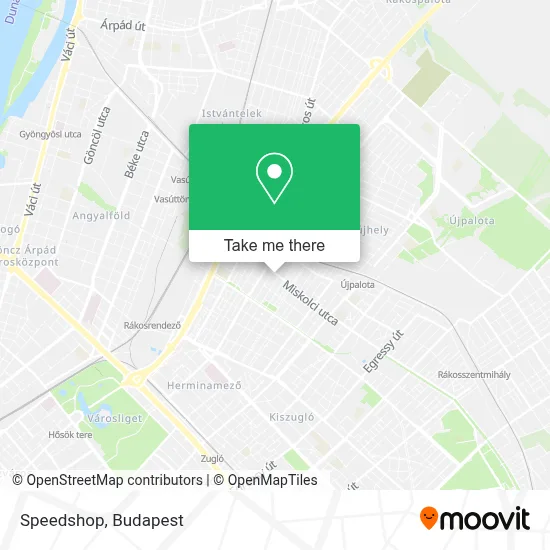 Speedshop map