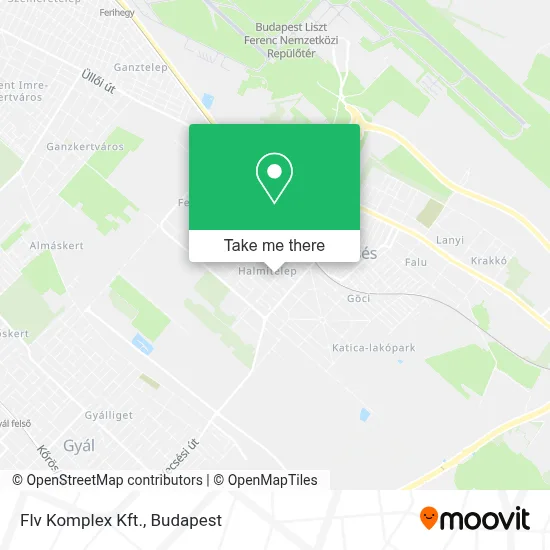 Flv Komplex Kft. map