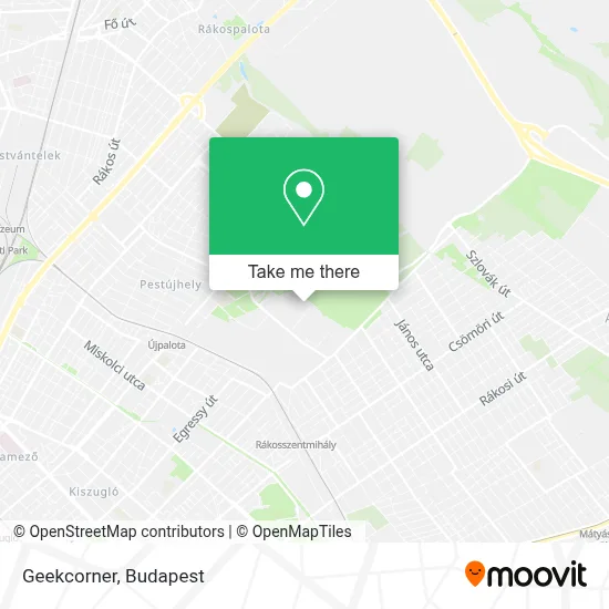 Geekcorner map
