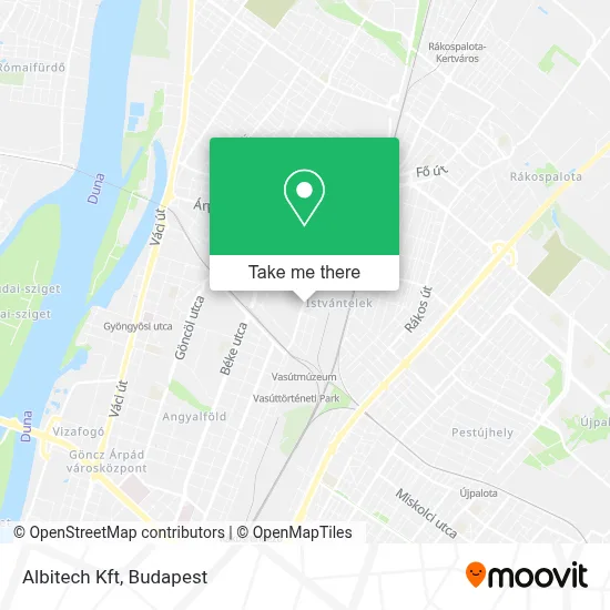Albitech Kft map