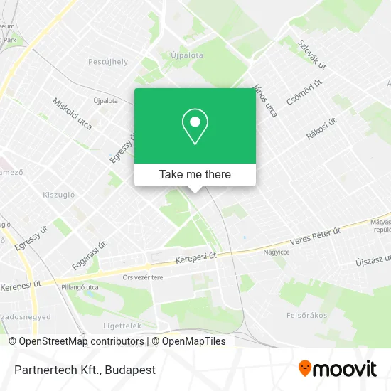Partnertech Kft. map