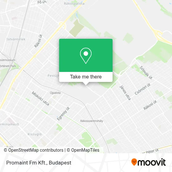 Promaint Fm Kft. map