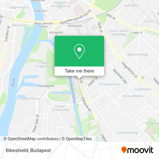 Bikeshield map