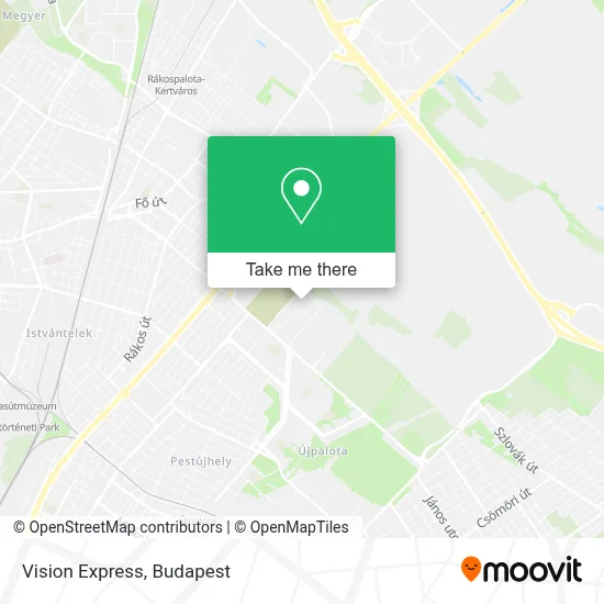 Vision Express map