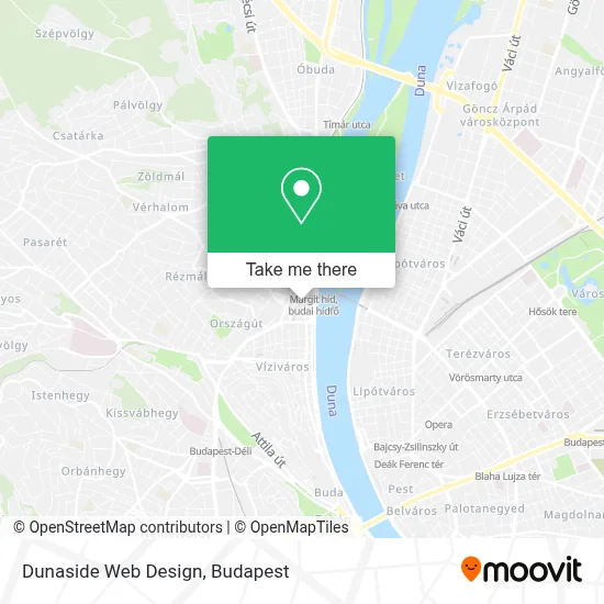 Dunaside Web Design map
