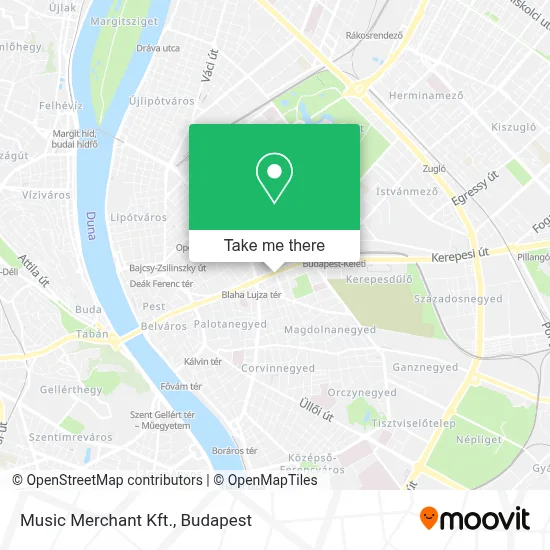 Music Merchant Kft. map